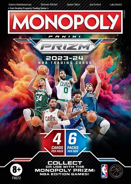 2023/24 Panini Prizm Basketball Monopoly Blaster Box