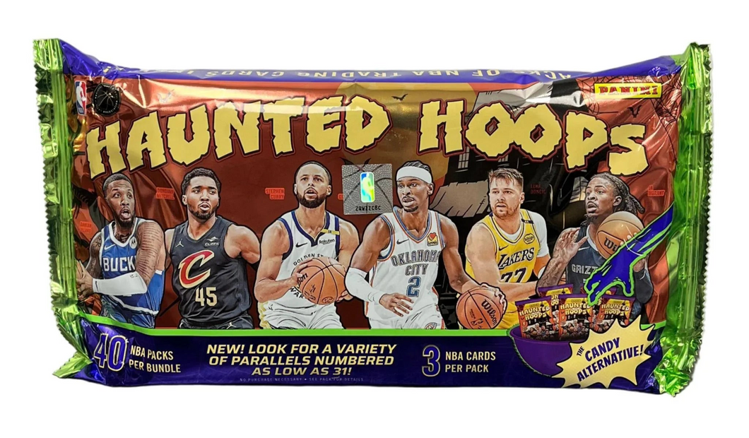 2024-25 Panini NBA Haunted Hoops Basketball Trading Card Bundle