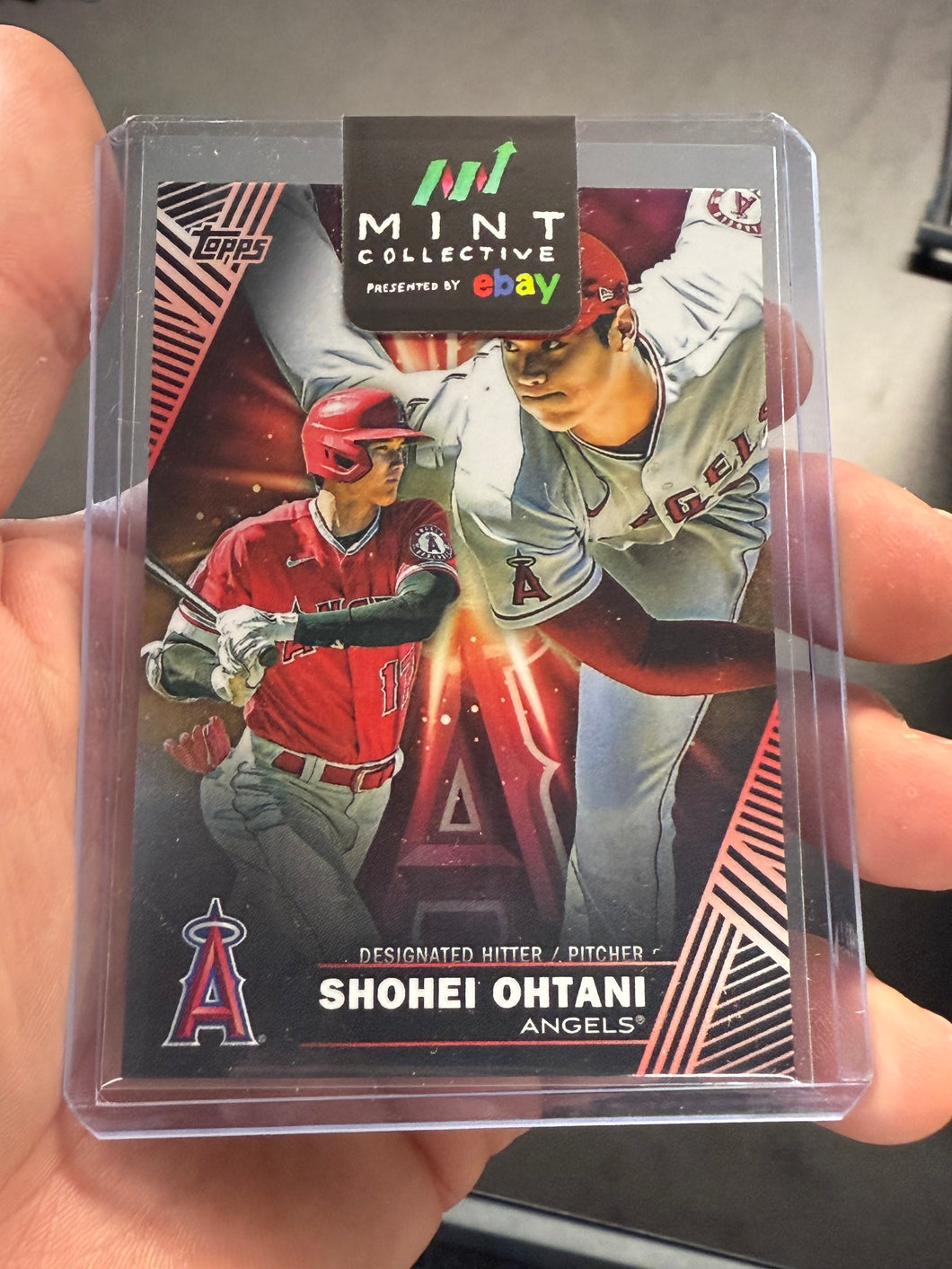 Shohei Ohtani 2022 Topps Mint Collective Commemorative Card
