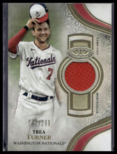 Load image into Gallery viewer, 2021 Topps Tier One - Tier One Relics #T1R-TT Trea Turner #/299
