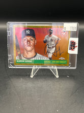 Load image into Gallery viewer, Aaron Judge 2025 Topps Chrome Platinum Anniversary #136 Gold Wave /50
