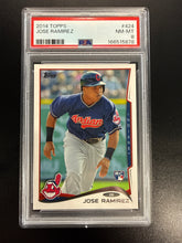 Load image into Gallery viewer, Jose Ramirez 2014 Topps RC Rookie Card PSA 8
