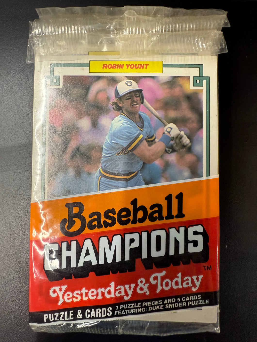1984 Donruss Baseball Champions Yesterday & Today Unopened Sealed Pack