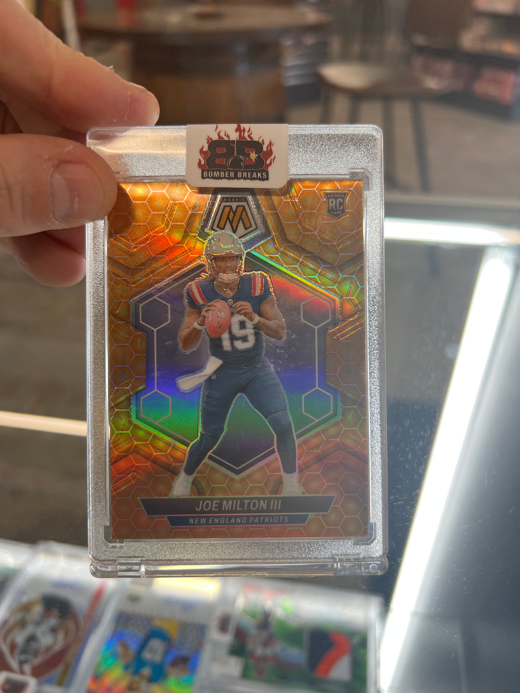 2024 Panini Mosaic Joe Milton III RC Honeycomb Prizm Rookie #397