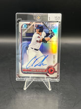 Load image into Gallery viewer, 2022 Bowman Draft Chase DeLauter Chrome Refractor Auto /499 #CDA-CD
