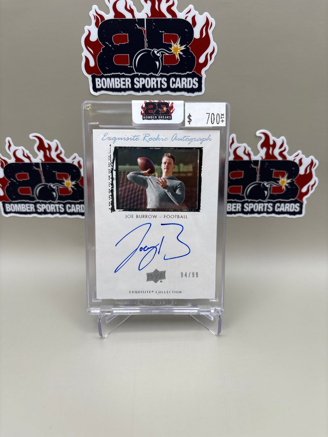 Joe Burrow 2020 Upper Deck Exquisite Rookie Auto RC 94/99