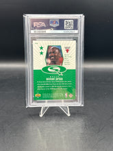 Load image into Gallery viewer, Michael Jordan 1998 Upper Deck Starquest Green #SQ30 PSA 9
