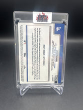 Load image into Gallery viewer, Roki Sasaki 2025 Topps Chrome Update Rookie Debut RC Gold Refractor 4/50
