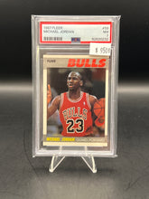 Load image into Gallery viewer, Michael Jordan 1987 Fleer #59 PSA 7
