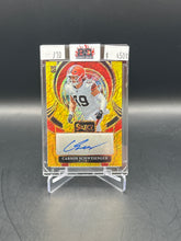 Load image into Gallery viewer, Carson Schwesinger 2025 Panini Select Gold Shimmer Auto /10 #SIP-CSR
