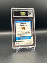 Load image into Gallery viewer, Jayden Daniels 2024 Panini Donruss Optic Purple Shock #248 Rated Rookie GMA 8.5
