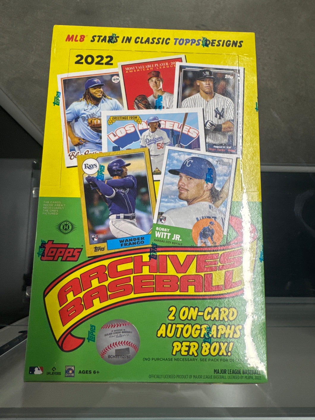 2022 Topps Archives Baseball Hobby Box