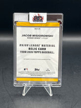 Load image into Gallery viewer, Jacob Misiorowski 2026 Topps Major League Material Rookie Relic #MLM-JMI
