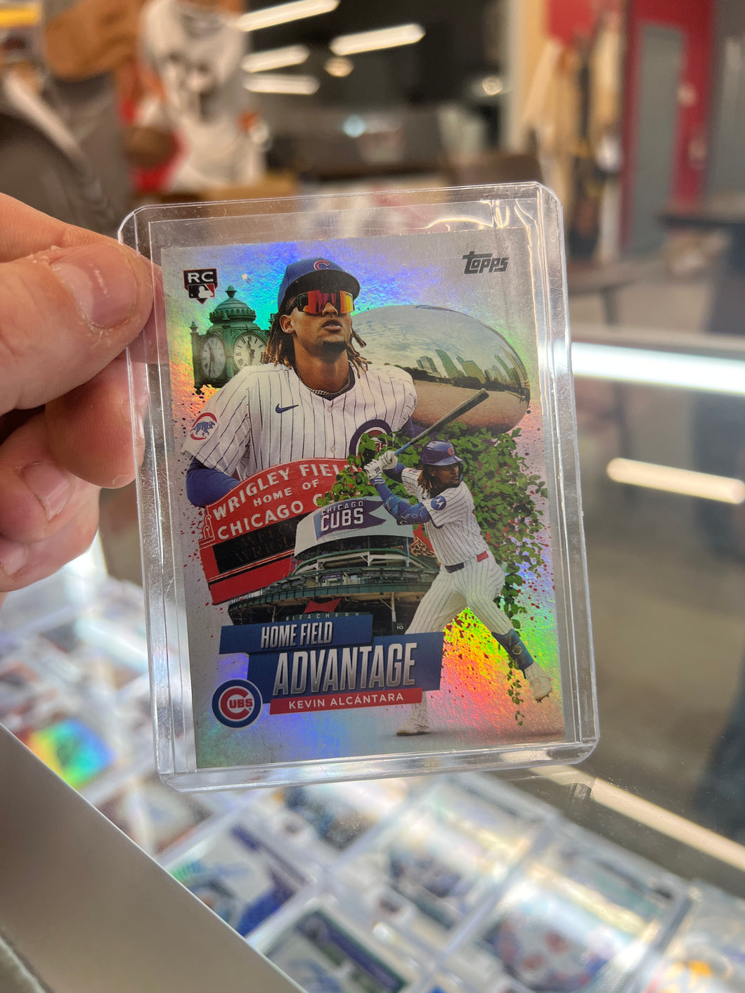 2025 Topps Series 2 Home Field Advantage SSP Kevin Alcantara RC Rookie Cubs