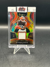 Load image into Gallery viewer, Quinshon Judkins 2025 Panini Select Draft Selections Materials Tie-Dye /25 #DSM-QJS

