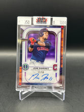 Load image into Gallery viewer, Jose Ramirez 2022 Topps Tribute Purple Auto /50 #TA-JR
