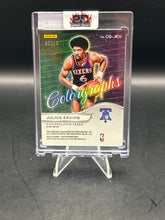 Load image into Gallery viewer, Julius Erving 2023-24 Panini Spectra #CG-JEV Colorgraphs Auto /10
