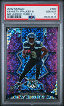 Load image into Gallery viewer, Kenneth Walker Iii 2022 Panini Mosaic #308 PSA
