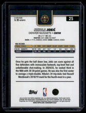 Load image into Gallery viewer, 2025-26 Topps Chrome #25 Nikola Jokić Blue X-Fractor
