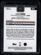 Load image into Gallery viewer, 2025-26 Topps Chrome #263 Derik Queen Blue X-Fractor
