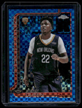 Load image into Gallery viewer, 2025-26 Topps Chrome #263 Derik Queen Blue X-Fractor
