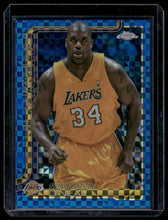 Load image into Gallery viewer, 2025-26 Topps Chrome #242 Shaquille O'Neal Blue X-Fractor
