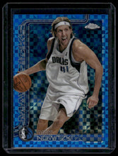 Load image into Gallery viewer, 2025-26 Topps Chrome #246 Dirk Nowitzki Blue X-Fractor
