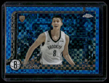 Load image into Gallery viewer, 2025-26 Topps Chrome #258 Egor Dëmin Blue X-Fractor
