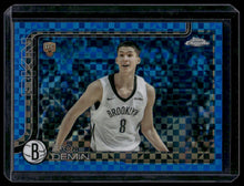 Load image into Gallery viewer, 2025-26 Topps Chrome #258 Egor Dëmin Blue X-Fractor
