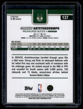 Load image into Gallery viewer, 2025-26 Topps Chrome #137 Giannis Antetokounmpo Blue X-Fractor
