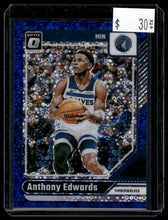 Load image into Gallery viewer, 2024-25 Donruss Optic #31 Anthony Edwards Blue #/49
