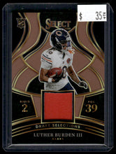 Load image into Gallery viewer, Luther Burden III 2025 Panini Select #DSM-LBN #/49
