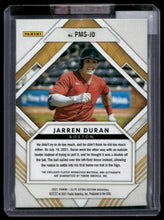 Load image into Gallery viewer, 2021 Elite Extra Edition Jarren Duran Prospect Materials Signatures Gold #/10
