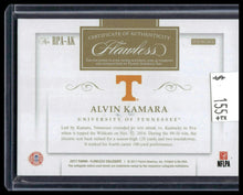 Load image into Gallery viewer, Alvin Kamara 2017 Panini Flawless Collegiate Rookie Patch Auto #/25
