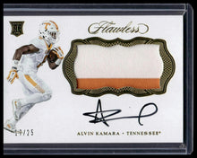 Load image into Gallery viewer, Alvin Kamara 2017 Panini Flawless Collegiate Rookie Patch Auto #/25
