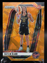 Load image into Gallery viewer, 2024 Panini Prizm WNBA #145 Caitlin Clark Ice Orange Prizms

