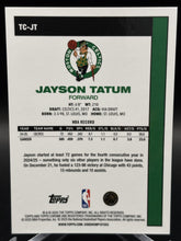 Load image into Gallery viewer, 2025-26 Topps Jayson Tatum Topps Chrome Black Mojo Refractor #/10
