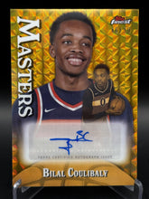 Load image into Gallery viewer, 2023-24 Finest #MA-BC Bilal Coulibaly Masters Autographs Gold Refractors #/50
