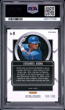 Load image into Gallery viewer, 2025 Panini Prizm #8 Luisangel Acuna Talisman Orange Prizms PSA 10 #/399
