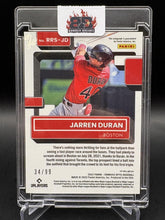 Load image into Gallery viewer, 2022 Donruss Optic Jarren Duran Rated Rookie Signatures Blue Mojo Prizm #/99
