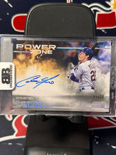 Load image into Gallery viewer, Christian Yelich 2019 Topps Stadium Club Power Zone Auto 5/10
