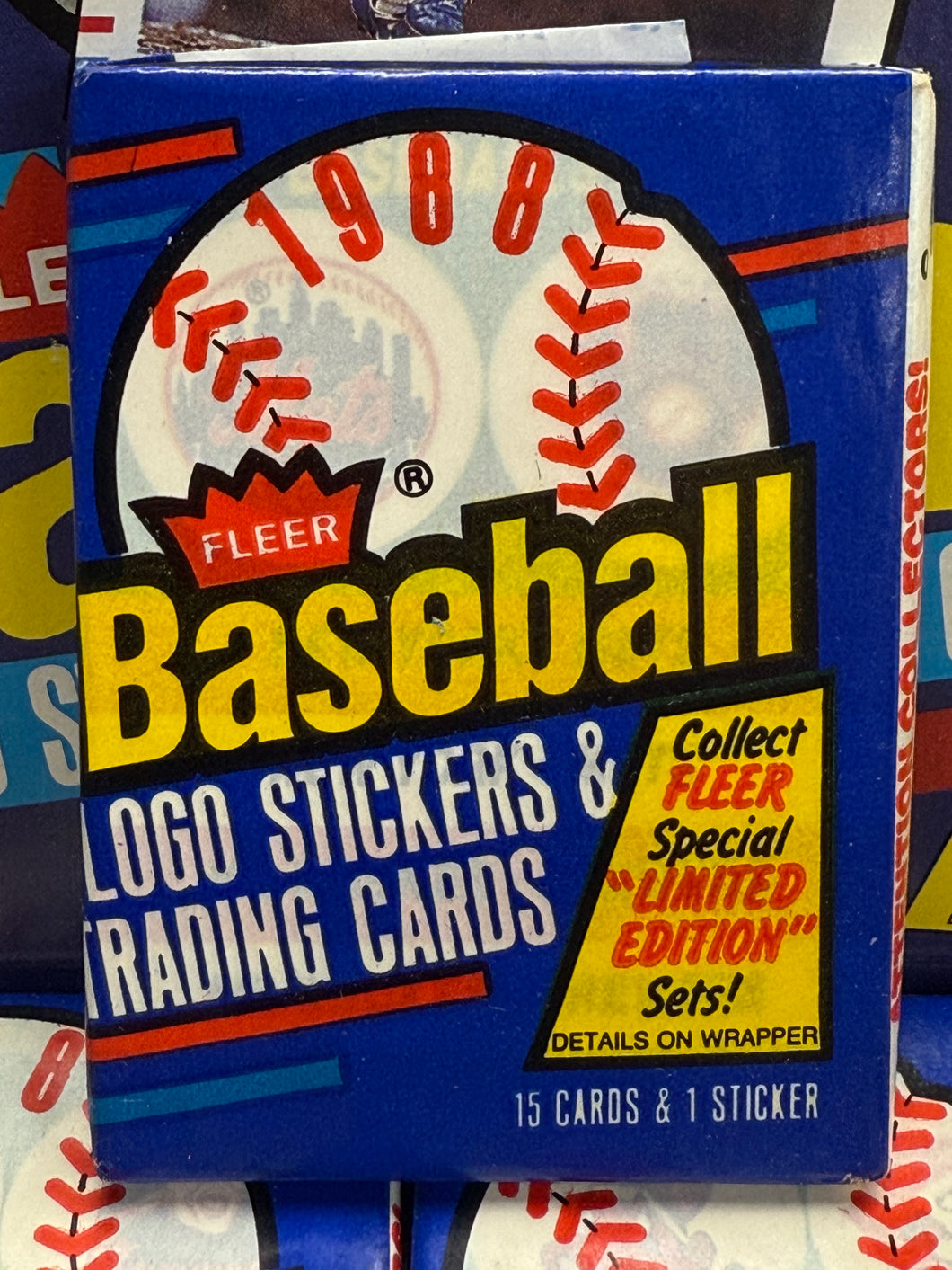 1988 Fleer Baseball Wax Pack