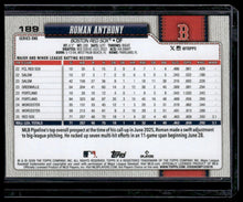 Load image into Gallery viewer, Roman Anthony 2026 Topps #189
