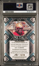 Load image into Gallery viewer, Zay Flowers 2022 Leaf Metal Draft Autographs #BAZF1 PSA 10 POP 1
