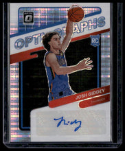 Load image into Gallery viewer, Josh Giddey 2021-22 Donruss Optic #OG-JGD Auto #/20
