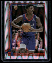 Load image into Gallery viewer, 2025-26 Topps Chrome #253 VJ Edgecombe RayWave Refractor
