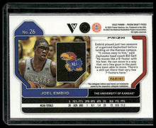 Load image into Gallery viewer, Joel Embiid 2022 Panini Prizm Draft Picks #26

