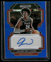 Load image into Gallery viewer, Jalen Williams 2022 Panini Prizm Draft Picks #DP-JWI Auto #/149
