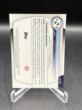 Load image into Gallery viewer, Caleb Wilson 2025/26 Bowman Chrome 1st Bowman True Red Parallel Tar Heels #3/5
