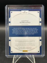 Load image into Gallery viewer, 2017 Panini National Treasures Alfonso Soriano Treasure Signature Materials #/99
